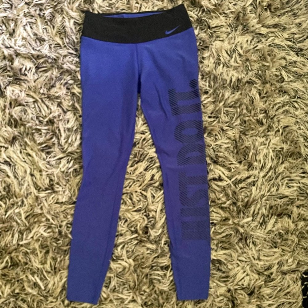 Nike Cobalt Blue Dri-Fit Leggings